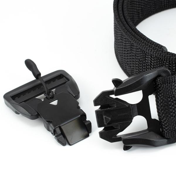 Magnetic Alloy Nylon Mesh Belt 120cm Quick Release Buckle Belt