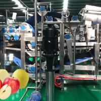 Economização de água Economização de energia Projeto chave na mão Linha de produção de molho de maçã concentrado