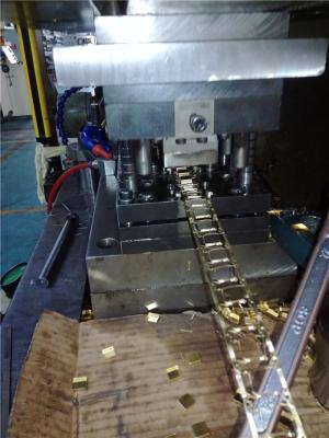 Dados de carimbo progressivos do metal do desenho de alta velocidade para a porca quadrada de bronze