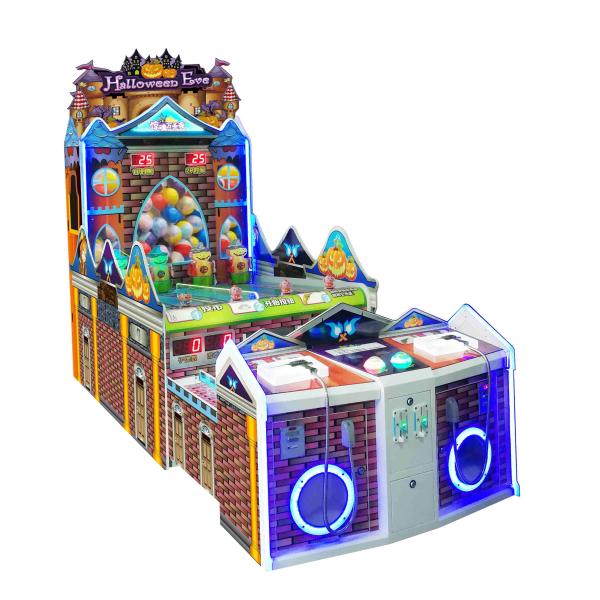 600W Multiplayer Halloween Eve Amusement Game Machines