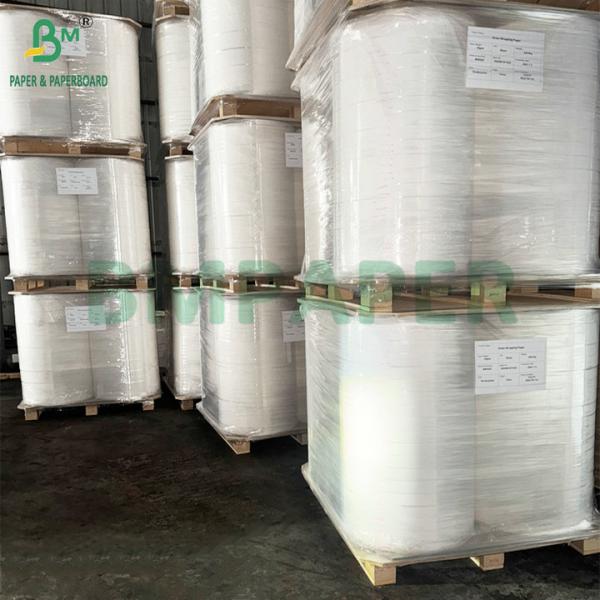 32 mm 24 gm 28 gm papier d'emballage de paille de qualité alimentaire pour emballage individuel de paille