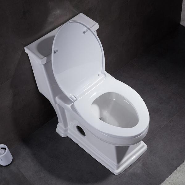 Banheiro Siphonic do lavabos um assento da sanita moderno de Asme A112.19.2 do toalete da parte