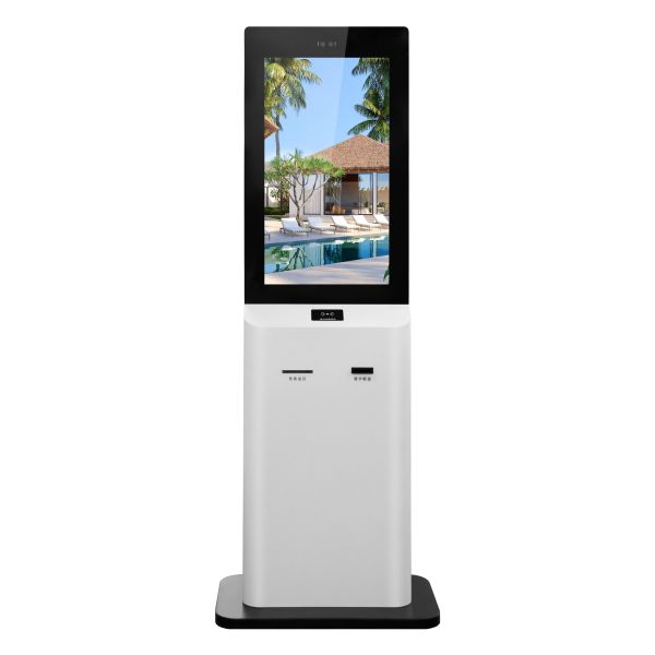 High Quality Robot Customized POS System Self-Serve Kiosk Display Racks New Design Touch Screen Serving Equipment SDK Function
