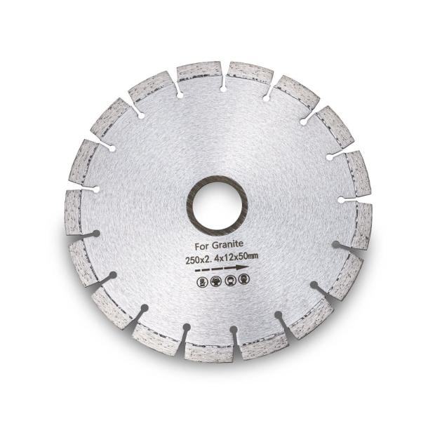 D105-D3500 mm Silver/Black Diamond Tools Granite Saw Blades for Different Diameters