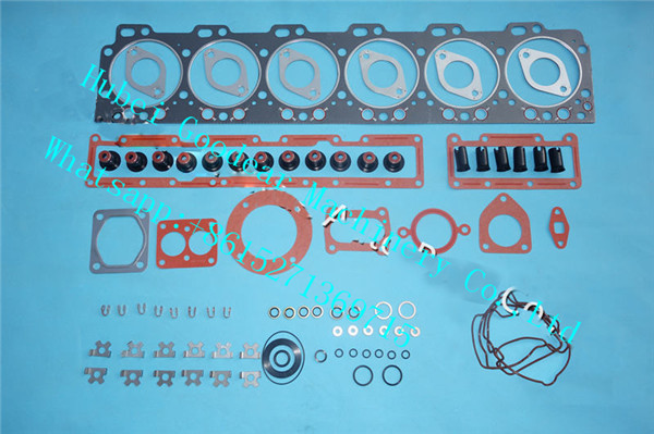 for komatsu diesel engine 6D114 upper gasket kit
