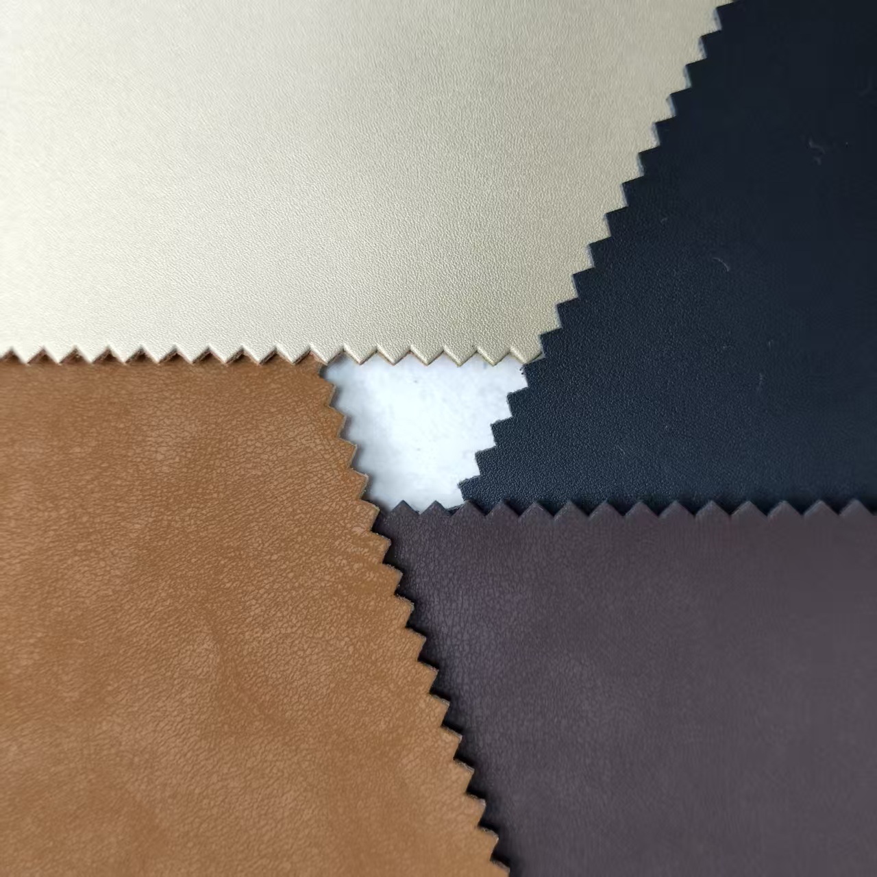Versatile Embossed High Performance Cost-Effective Wrinkle-Resistant Textured Pu Leather for Shoes Pu Artificial Leather Fabric