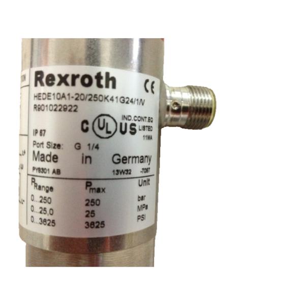 Rexroth Pressure Switch HEDE10A1-20/250/K41G24/1/V High Accuracy Long Life Stainless Steel And FKM