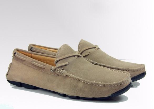 Non Slip Soft Custom Velvet Loafers , Casual Velvet Slip On Shoes Mens