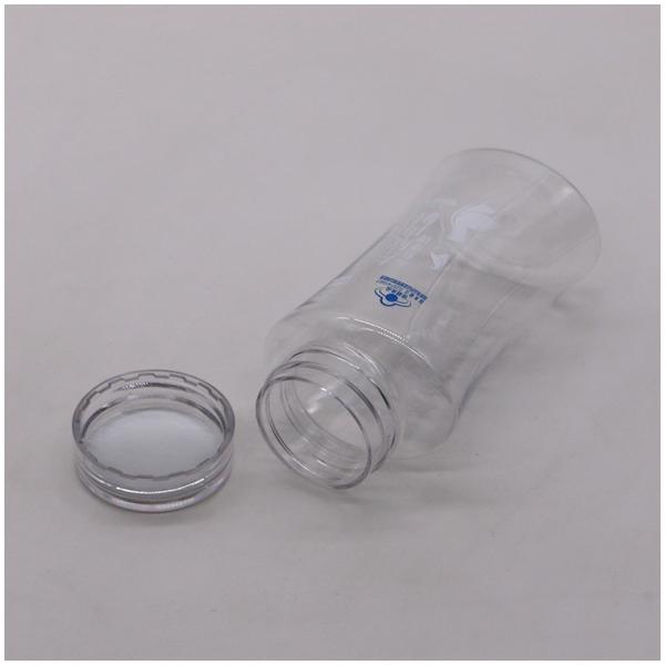 Diseño de PET de recogida de la cintura de la botella para suplementos dietéticos de nutrición cápsula píldora tableta