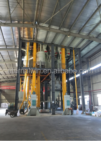 High Efficiency Feed Pellet Production Line 256kw Animal Feed Pellet Machines