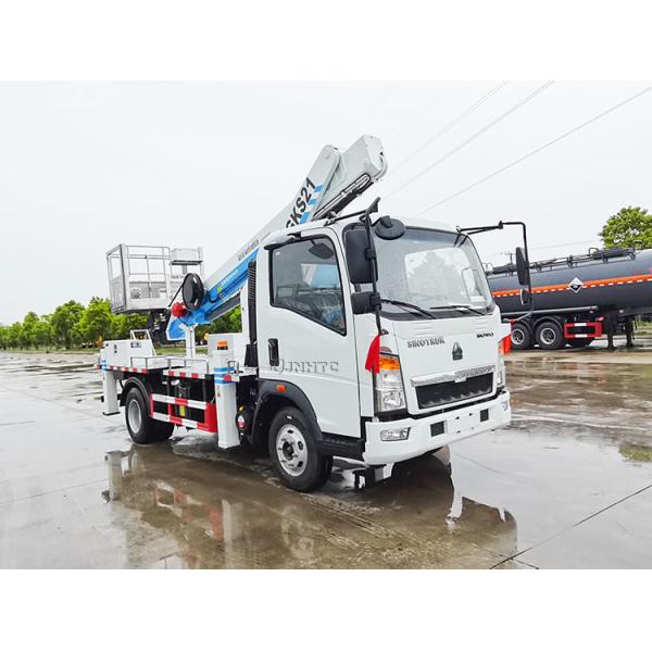 Howo 4x2 Bucket Truck Aerial Working Platform Truck Mounted High Altitude Operation Truck Для обслуживания уличного освещения