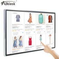 Señalización de Digitaces de la publicidad de Android FHD 55 pulgadas 65 pulgadas que hacen publicidad de la exhibición del LCD