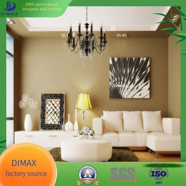 Pintura de parede inorgânica inorgânica inodoro multifunção interior exterior formaldeído 0