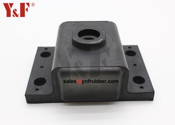 Small Anti Vibration Isolating Mounts Solid Rubber Bump Stops