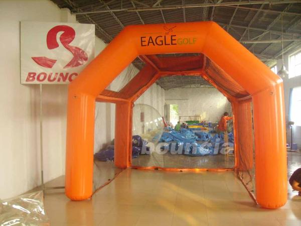gaiola inflável do golfe do PVC de 0.6mm para esportes do golfe