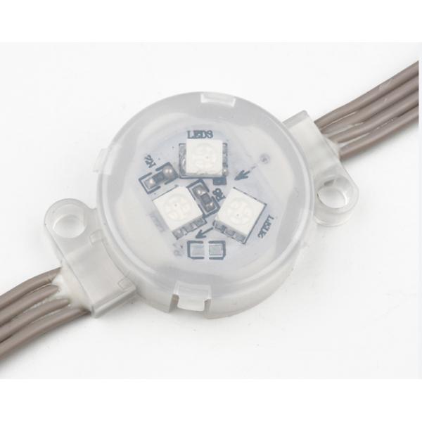 Диаметр 3LEDs света 30mm пункта СИД SMD5050/крышка IP67 ПК прозрачная делают водостойким