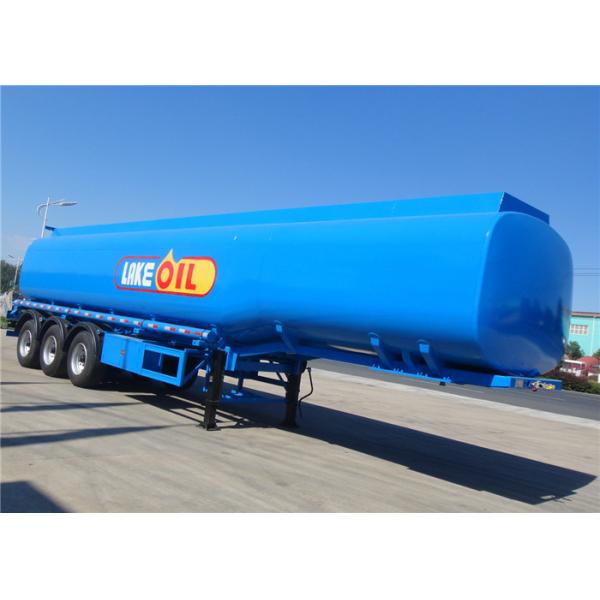 3 Axles 45000 50000 liters Steel Aluminum Oil Delivery Tanker Diesel Fuel Tanker Tank Semi Trailer