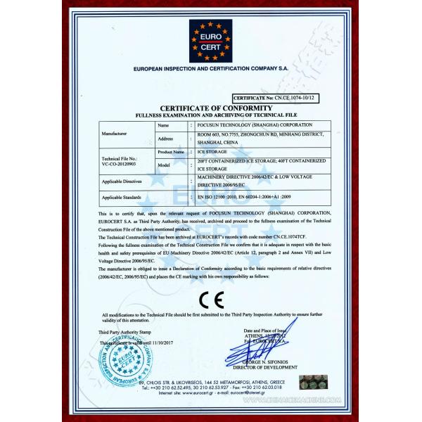 8500 кг хладагент R22 или R404A Контейнерный тип 20 футов Солнечная энергия холодная комната хранения