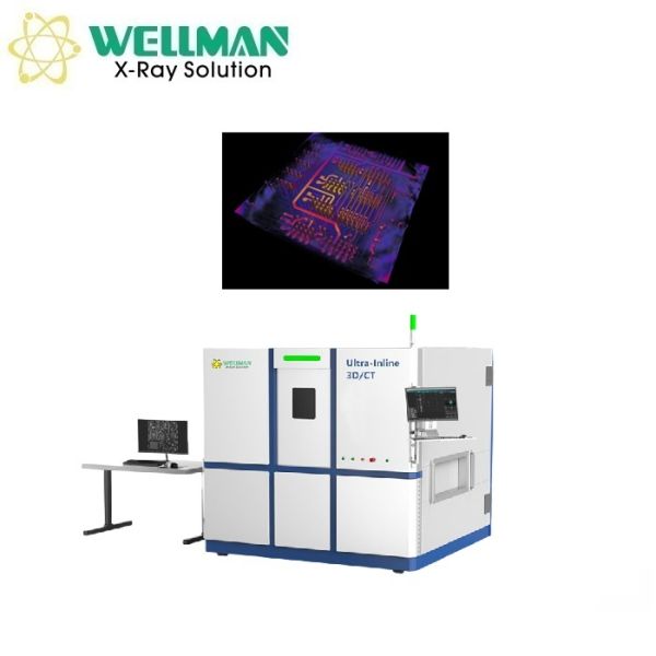 750mm PCBA Circuit Board X Ray Machine For With 4μM Resolution