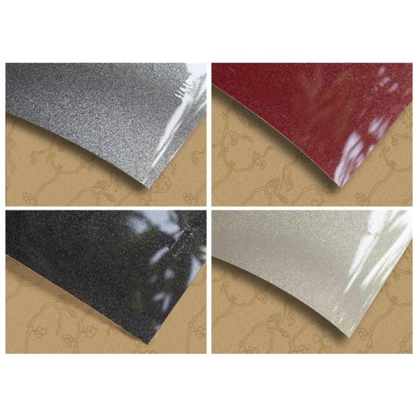 Metallic Glossy Self Adhesive Interior Film For Renovating Walls Furniture