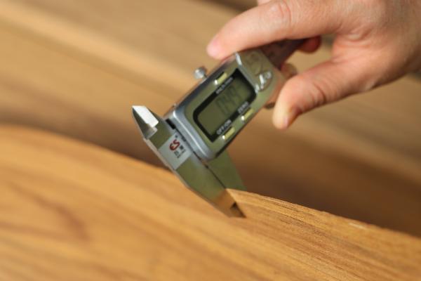 Myanmar Teak Veneer Crown Cut 0.45mm Top Choice For Furniture