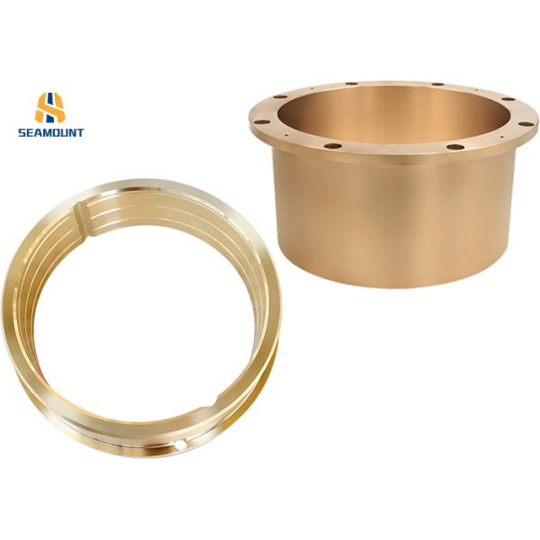 Centrifugal Casting C86300 Flanged Bronze Bushings Good Rotation Accuracy