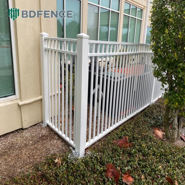1.5m Height Wildlife Friendly Tubular Steel Fence Habitat Conscious