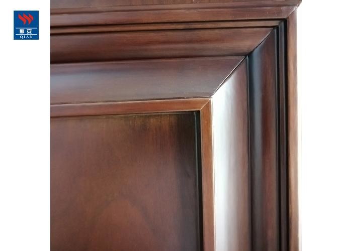 Дверь MDF домашней сферы внутренняя минималистская деревянная