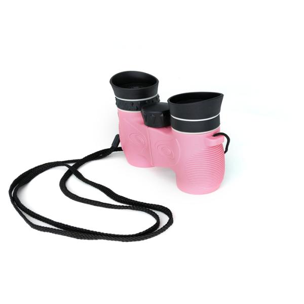 Light Weight 6x21 Kids Toy Binoculars Rubber Goggle Customize Color For Gift