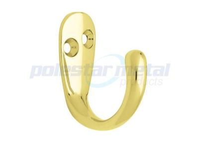 Custom Polished Brass Door Hardware Sets 1-13/16 Single Robe Hook