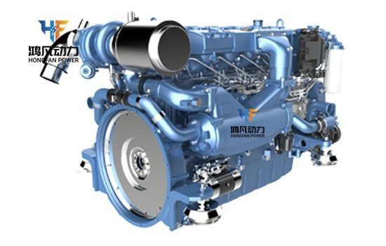 Water-Cooled Diesel Generator Wd12c300-18 1800r/Min for Marine Applications by Weichai