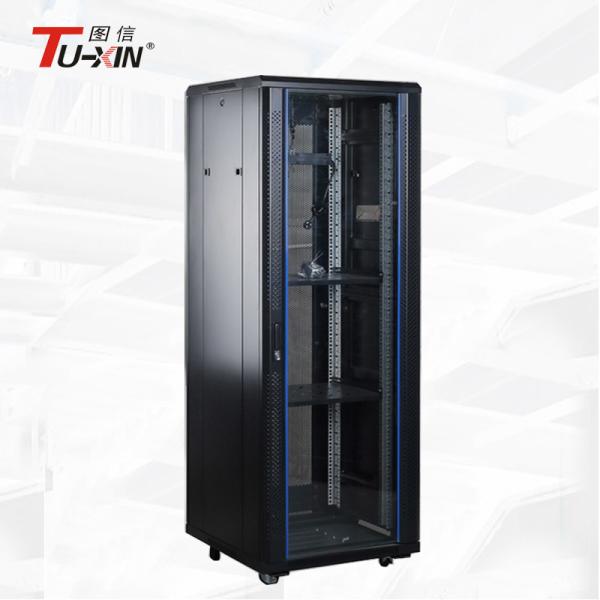 19 Inch 32u Locking Network Cabinet Server Rack 600 * 800 * 600mm IP20 Protection