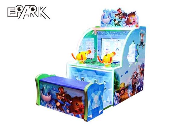 Coin Operated Kids Water Games Frozen Sharpshooter Water Shooting Machine With Seat