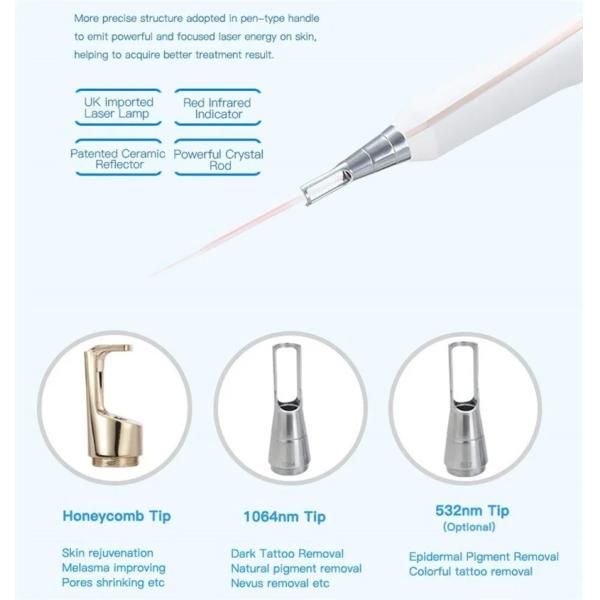 4 длины волны лазерная машина для удаления татуировок Пикосекунды для удаления пор