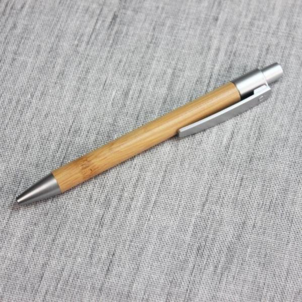 Wholesale environmental stationery wood mechanism logo ballpoint pen