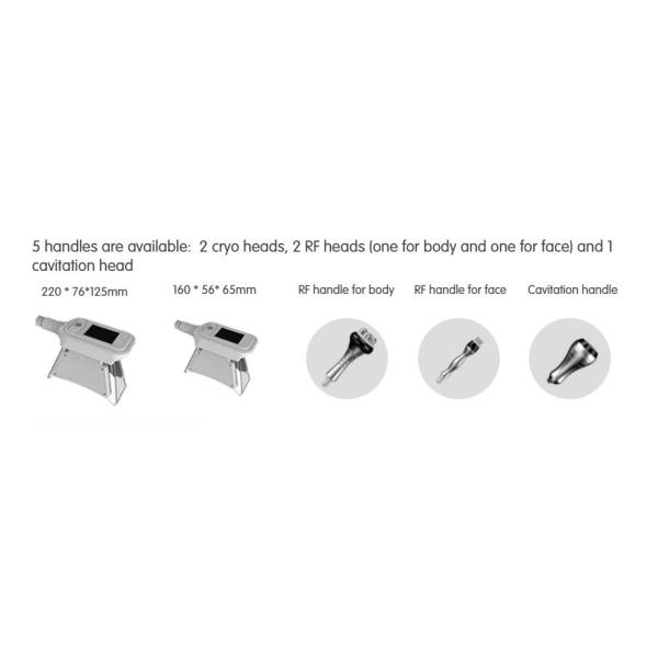 Cavitation+ RF+ Vacuum Cryolipolysis weight lose beauty machine multi-functional machine