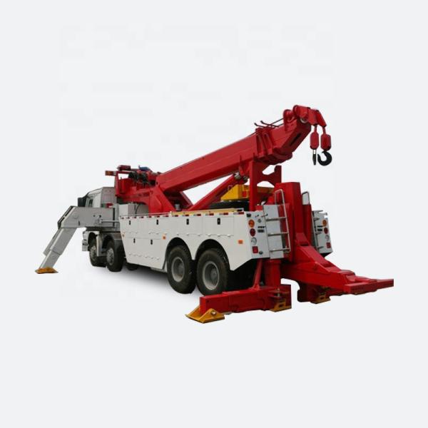 336HP Rotator Wrecker Road Rescue Tractor Trailer Tow Truck Euro 2 20 - 50 Ton Heavy Duty