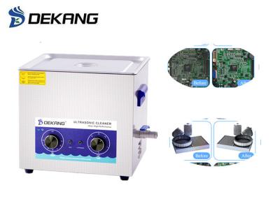 360W Ultrasonic Injector Cleaner For Engine Part , 15 L Table Top Cleaner Always On