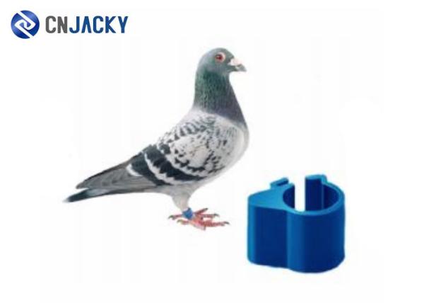 Shock Proof ABS RFID Tags Pigeon Foot Ring Long Range Animal Tracking