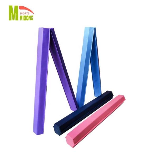 Customized Logo EPE Material Folding Balance Beam For Gymnastics Practice