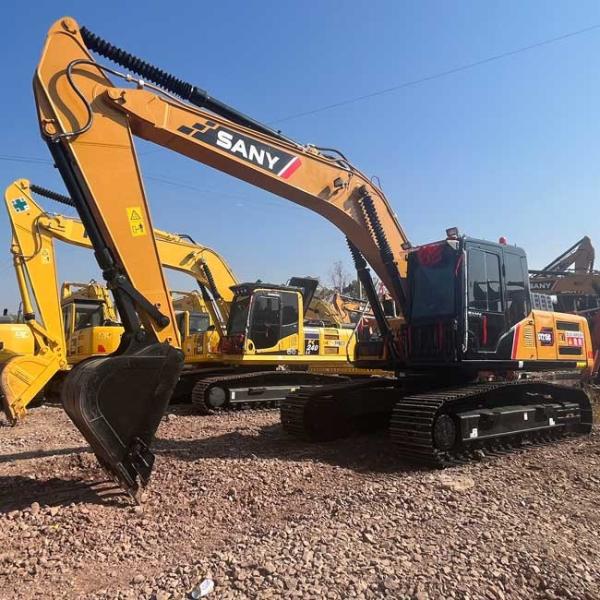 SANY SY215C Middle Used Crawler Excavator 1.4m3 Bucket Capacity