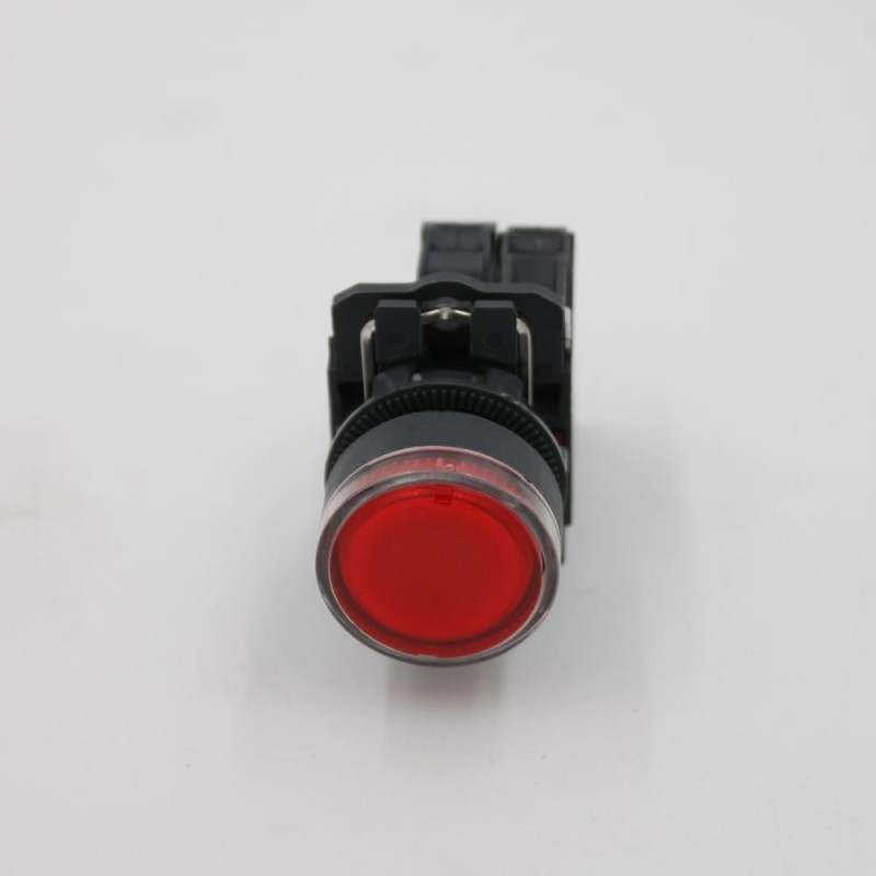 22mm Illuminated Push Button Switch XB5 AW3462 Plastic Material 10A Max. Current 1NC Switch Combination IP65 Level