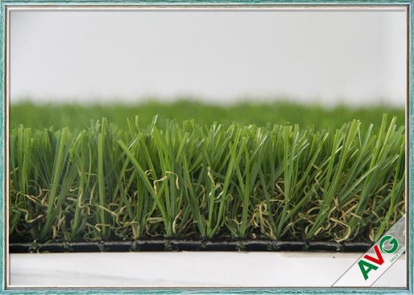 35  MM Height Easy Maintenance Outdoor Artificial Grass For Kids Amusement Park