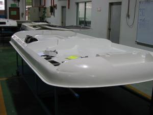 Standard Size Fiberglass Housing Smc Fiberglass Shell Gel Coat Paint Surface