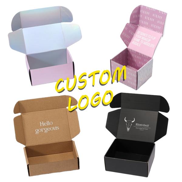 Картонные упаковки одежды на заказ в цветах Погрузочные коробки для промышленных сувенирных судов