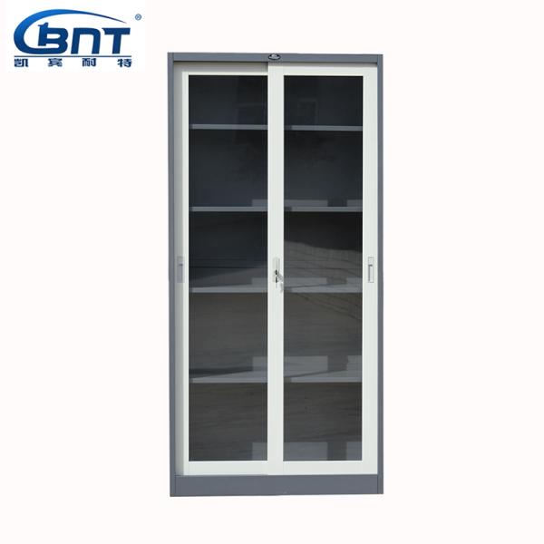 Bedroom Fast Assembly Two Doors Steel Storage Cupboard
