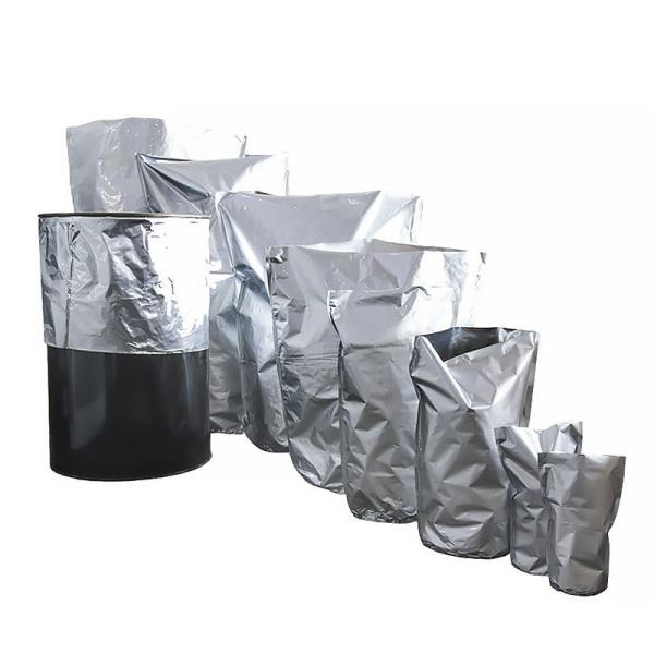 Chemical foil liner bags, Factory Custom Round Bottom Aluminum Foil Liner Bags For Drum Liner Aluminum Bag