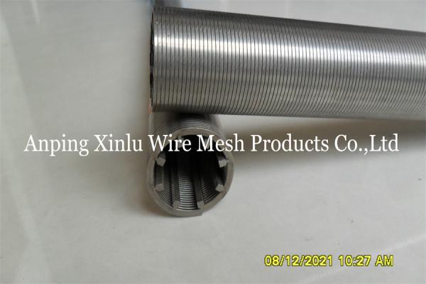 4-1/2 Slot 40 V Wire Wrapped Pipe Corrosion Resistance For Well