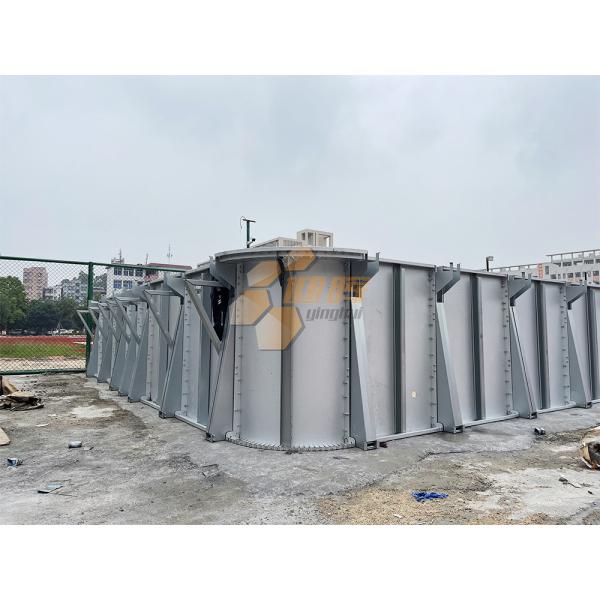Zn-Al-Mg Steel Frame Temporary Training Swimming Pool Prefabricated Inground Swimming Pool