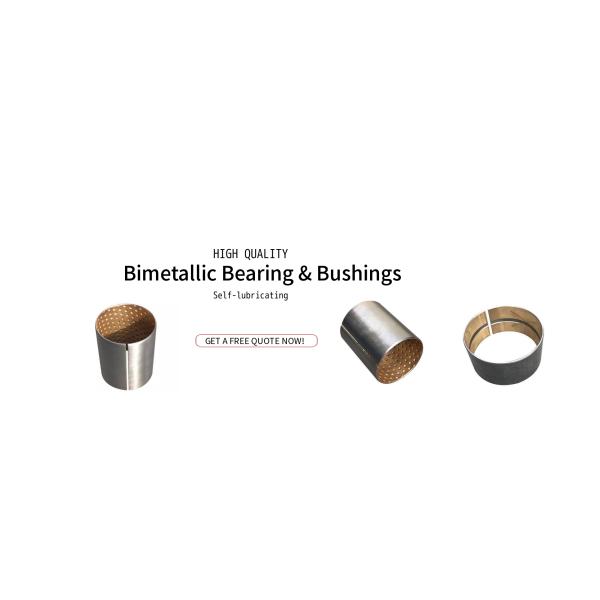 Bimetallic Bearing Vehicles Bushings CuPb10Sn10 Or CuSn6Zn6Pb3